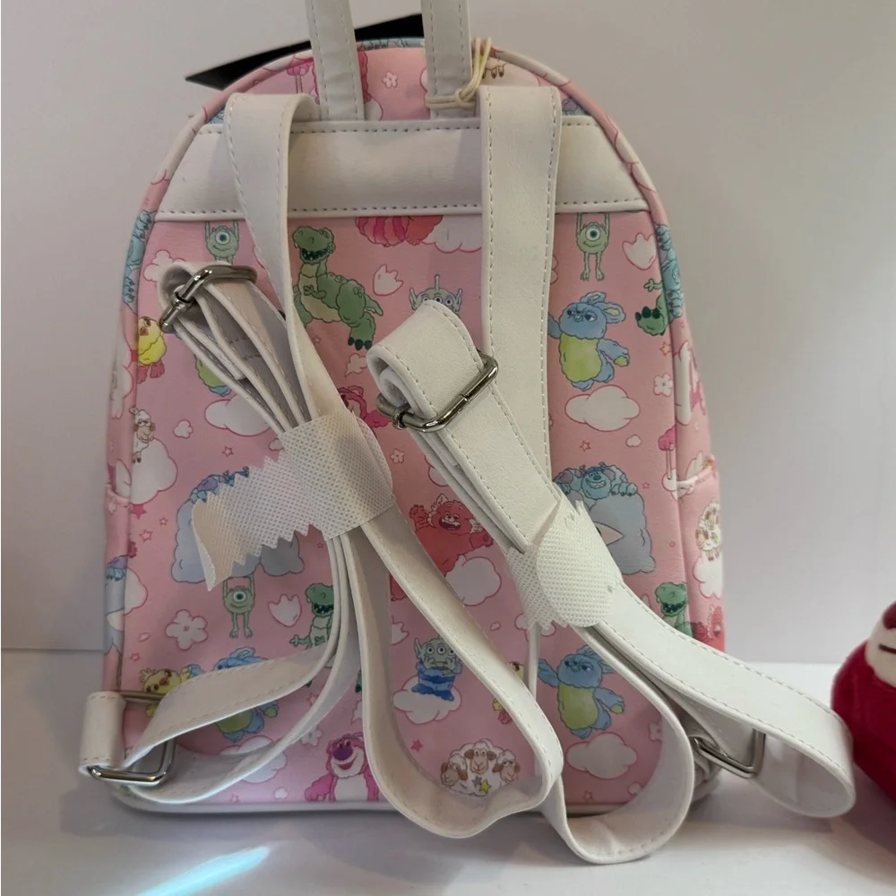 Loungefly Pixar Toy Story Backpack with Lotso Bag Charm